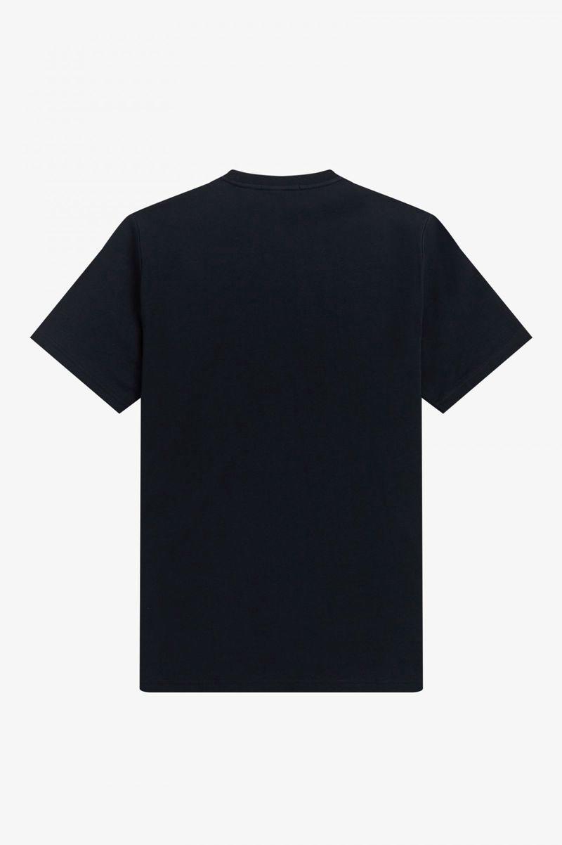 Navy Fred Perry Laurel Wreath Men's T Shirts | PH 1700YXFU